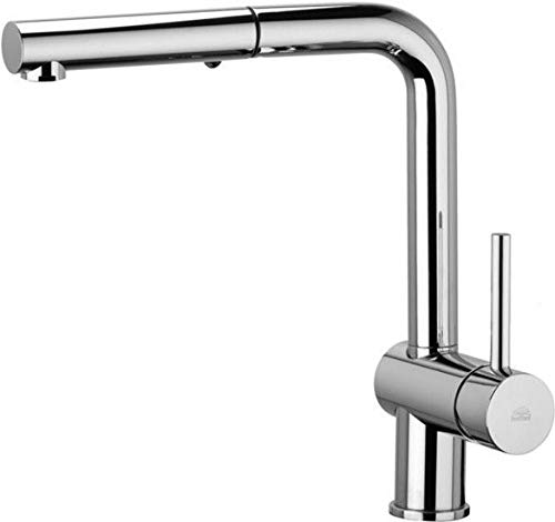 LIG285CR-MET Miscelatore lavello monoforo con