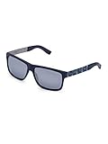 Protective case included BOSS Orange BO 0196, Gafas de Sol Unisex, Azul (Bl Antcblazu With Black Fl Lens), 59 mm