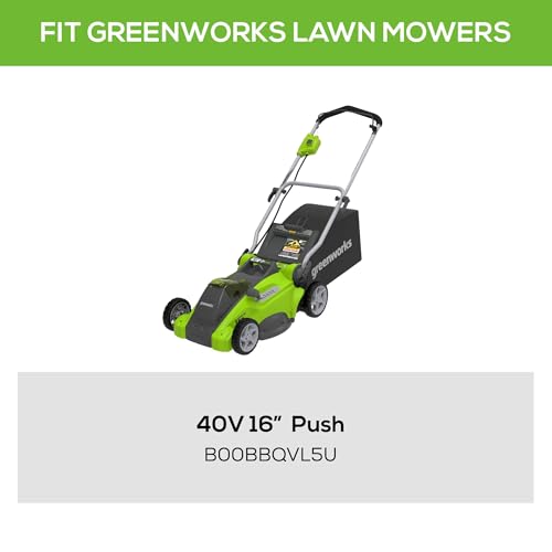 Image of Greenworks Replacement Lawn Mower Blade (Fits : 16' Mower / 25322 / 25242)