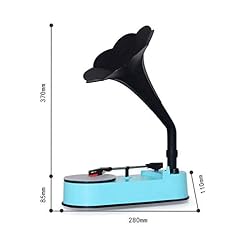 Tourne-Disque rétro avec Haut-Parleur klaxon pour enregistrements 33/45 TR/Min, Mini Gramophone prenant en Charge la Lecture Bluetooth - Les Beatles, Paul McCartney, John Lennon, RIngo Starr, George Harrison Tourne-Disque rétro avec Haut-Parleur klaxon pour enregistrements 33/45 TR/Min, Mini Gramophone prenant en Charge la Lecture Bluetooth – Image 2
