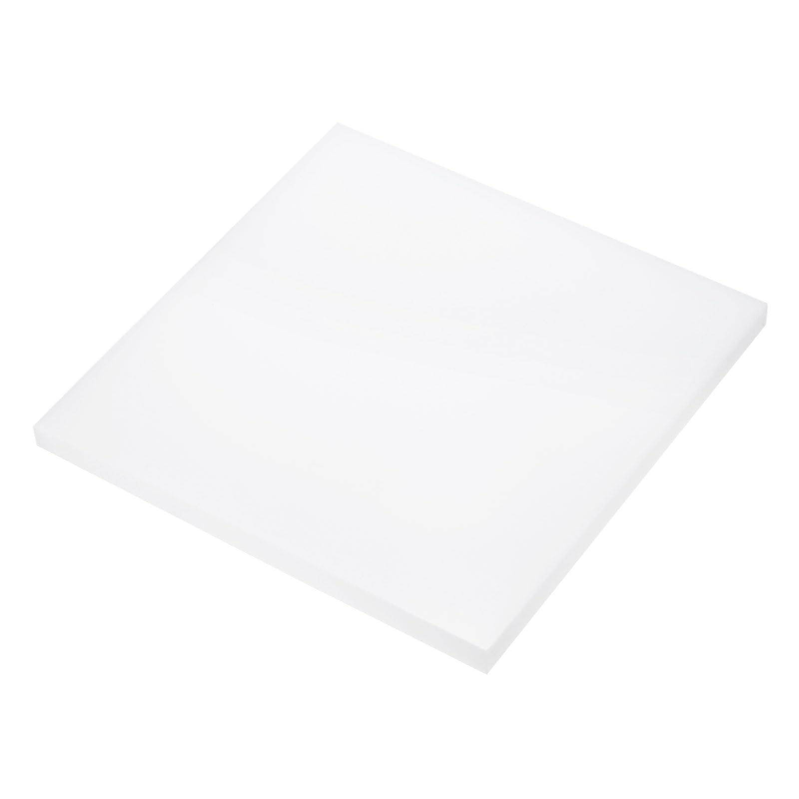 UHMW Plastic Sheets - 6x6 Inch, 3/8" Thick -1