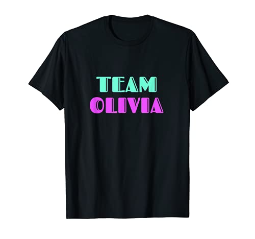 Cheer for Olivia, Show Support Be On Team Olivia | 90s Style T-Shirt