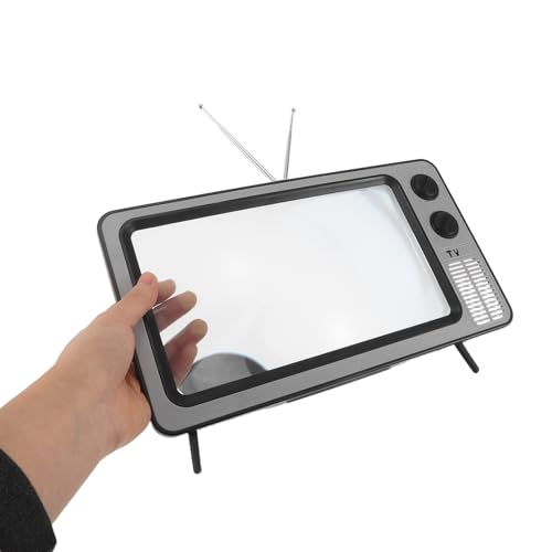 Lupa de pantalla Mobestech gris de estilo TV retro plegable para smartphones 4