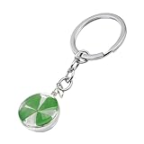 Sakerr Good Luck Gifts 4 Leaf Clover Keychain