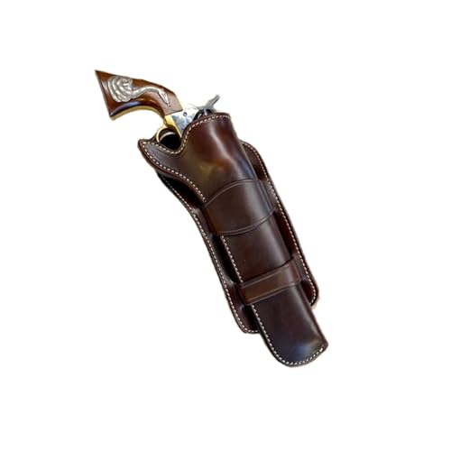 Medieval Pistol Holster Viking Retro Faux Leather Revolver Belt Holster Renaissance Generic Gun Holder for Cosplay