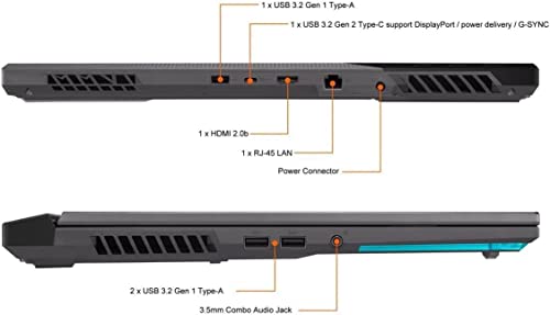 Asus Rog Strix G15 15.6" Fhd 144Hz (Amd 8-Core Ryzen 7 4800H (Beat I7-10750H), 64Gb Ram, 2Tb Pcie Ssd, Geforce Rtx 3060 6Gb) Rgb Backlit Keyboard Gaming Laptop, Type-C, Wifi 6, Ist Cable, Win 11 Home #TOP6