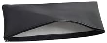 ITEM MATERIAL - Manufacturered from a durable PU Leather fabric LARGE DIMENSIONS - Universally suitable. Outer item dimensions are: 11.8" x 4.3" 0.31" MIC STORAGE BAG - Simple and easy storage while on the move, or while not in use PROTECT YOUR WIREL...