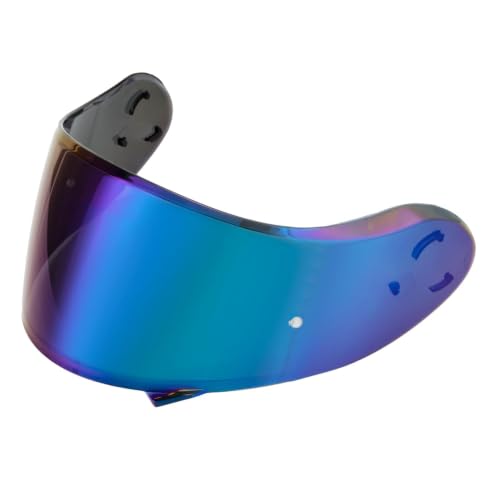 Image of PSLER Shatterproof Motorcycle Helmet Visor for Neotec 2 CNS-3,Color Green