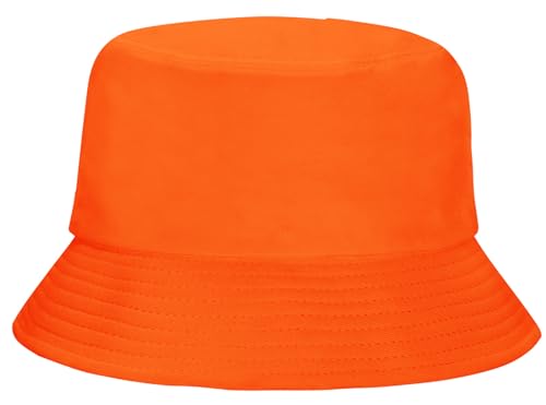 Image of Rosoz 1 & 2 Pack Bucket Hat for Women Men Summer Travel Beach Sun Hat Outdoor Cap Unisex Bucket Hats