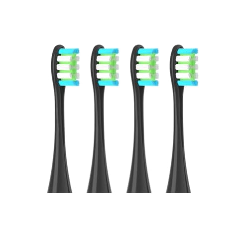 2/4/6����\�t�g�����p�w�b�h �݊���������܂�X/X PRO/ Z1/ F1 �u���[�u���V�w�b�h �݊���������܂� ���g���u���V�|���@�p�u���V�m�Y��(4PCSBlack)