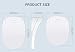 FOHEEL Smart Bidet - Tapa para asiento de inodoro con calefacción, luz...
