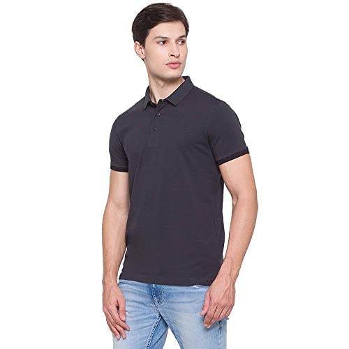 Image of Spykar Men's Solid Slim Fit T-Shirt