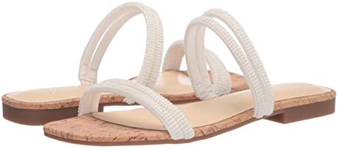 Jessica Simpson Women's Raexe Slide Sandal, White, 8 | Image 6
