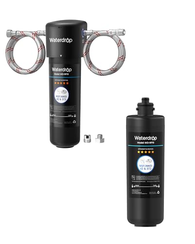 Waterdrop 10UA Système de Filtre à Eau Sous Évier (Avec 1 Filtre Supplémentaire)