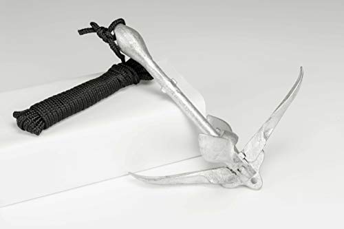 Pelican Compact Anchor Kit - for Kayak, Canoe, SUP - Inflatables or Small Boats - Foldable Storage Bag - Ideal for Fishing Kayak Boating (3 lb) - Thumbnail 4