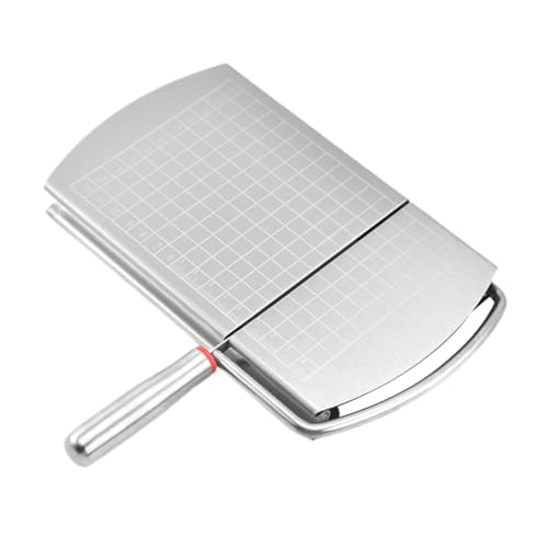 Healifty Affettatrice Per Formaggio in Inox Utensile Per Affettare Prosciutto Verdure Frutta e Salsicce