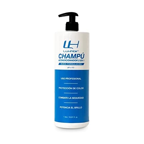 Champú Acondicionador 2 en 1 LuxHair sin Sulfatos ni Parabenos Cover