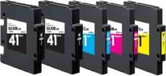 Amazon.co.jp: GC41 カラー4色セット+黒 大容量Mサイズ 互換