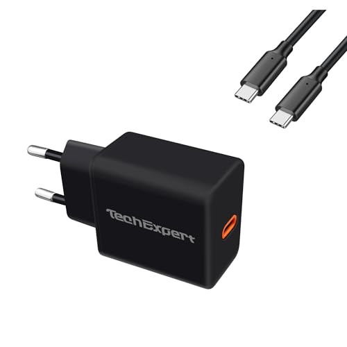 TechExpert - Cargador rápido (20 W, cable C/C)