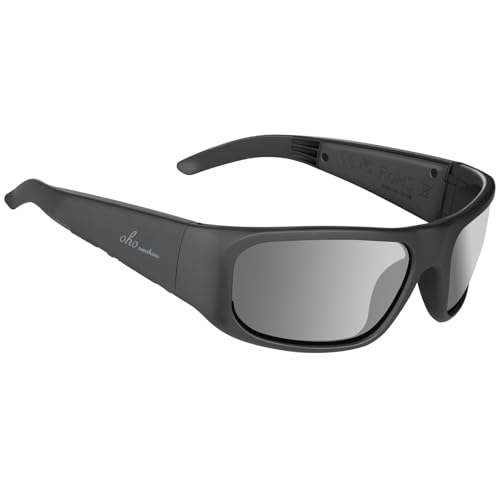 Image of OhO Smart Glasses,Polarized Sunglasses with Bluetooth Speaker,Athletic /Outdoor UV Protection and Voice Control,Unisex