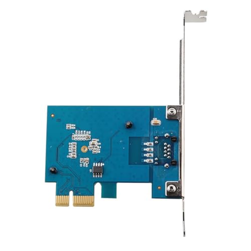 Tarjeta de red PCIe a RJ45 Gigabit Networking Card RTL8125B Chip para escritorio 10/100/1000/2500Mbps miniatura 3