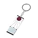 WXHBD Porte-clés - Cadeau pour Femme et Fille Porte-clés en Alliage de Zinc Porte-clés de Voiture Porte-clés pour Demon Slayer Tanjiro Anime Keychain