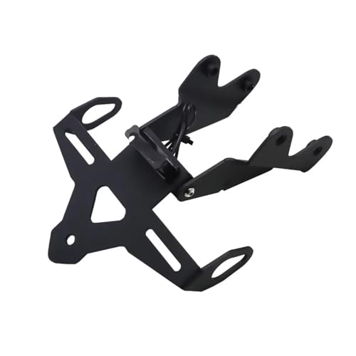 Support plaque immatriculation balades et sorties sportives pour MT09