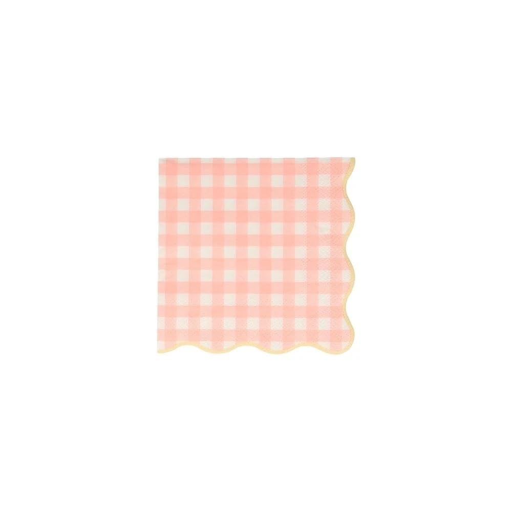 Meri Meri Gingham Small Napkins