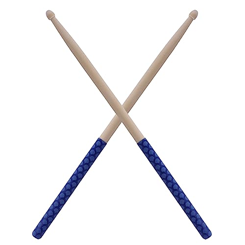 1 par de baquetas 5A para batería, hechas de madera de arce, para niños y adultos, con punta de madera, color 6 miniatura 7