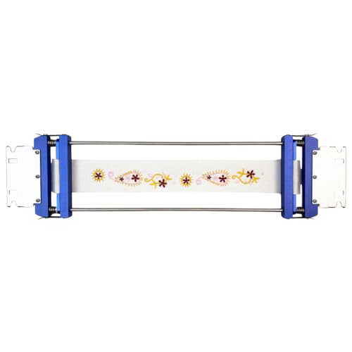 MagnaHoop Metal Belt Embroidery Hoop 2.6x11.8inch-65x300mm for Tajima (not for SAI) Embroidery Machines 500mm arm Length,Belt Hoop for Karate Belts, Dog Collars, Sashes, Garments