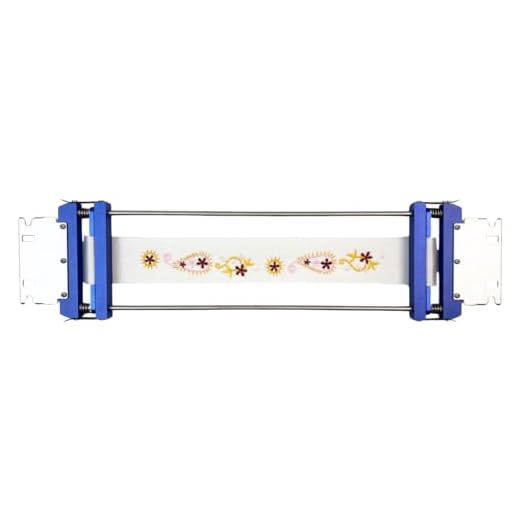 MagnaHoop Metall-Stickrahmen BH300, 65 x 300 mm, für Brother PR1X PR620 PR650 PR670E PR680W PR1000 PR1050X 1055X Stickmaschine, Gürtelreifen für Karategürtel, Hundehalsbänder, Schärpen