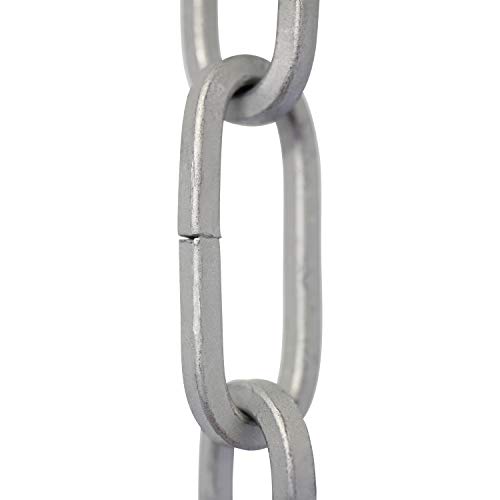 Image of RCH Hardware CH-S62-40-SC-10 | 7 Gauge Decorative Solid Steel Fixture Chain | 10 Foot Increments