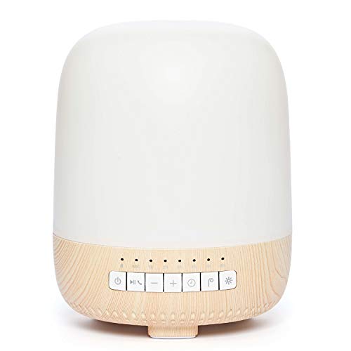 Preisvergleich Produktbild emoi Smart Aroma Diffuser Lampe Bluetooth Lautsprecher Lufterfrischer, Musikbox, Freisprechfunktion, Luftreiniger