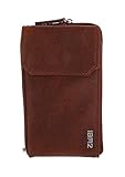 Zwei Mademoiselle MP30 - Handytasche 19 cm cognac