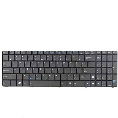 Clavier ASUS K61 K61IC noir version US de remplacement pour PC portable