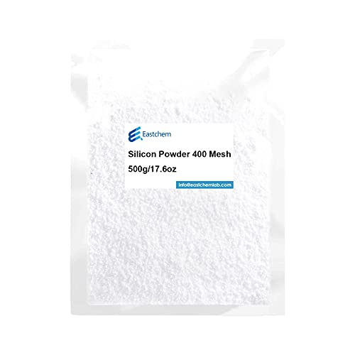 Eastchem Silicon Powder Quartz Sand of 400 mesh,The Main Ingredients is Silicon Dioxide(SiO2),CAS NO:14808-60-7 (500g)