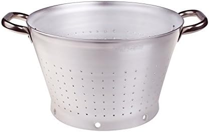 Pentole Agnelli Professional Aluminium 3 Mm. Conical Colander With 2 Handles, Diameter 40 Cm.
