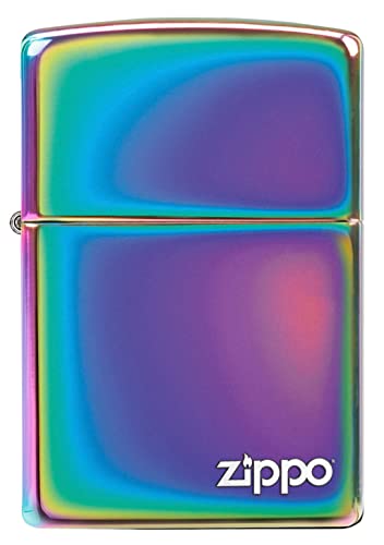 Encendedor Zippo multicolor logo de bolsillo miniatura 2