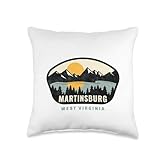Martinsburg West Virginia, WV Vacation Souvenir Throw Pillow