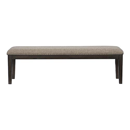 Lexicon Ahmet 64" Dining Bench, Rustic Brown #TOP1