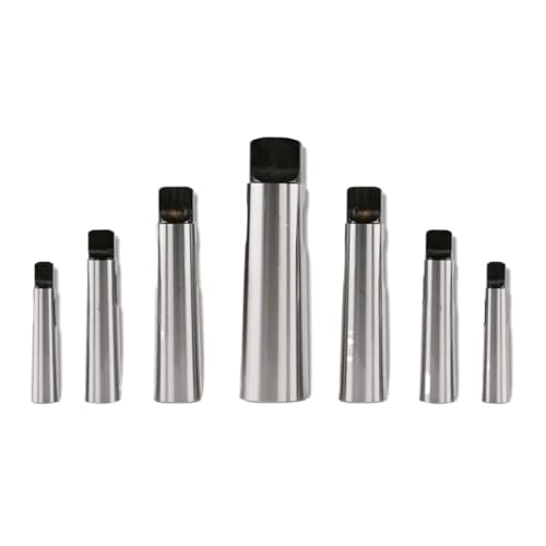 Morse taper sleeve 1pcs MT0/MT1/MT2/MT3 Morse Taper Reducing Sleeve Adapter Reduction Drill Chuck Sleeve Flat Head Drill Bushing(MT1 to MT3)