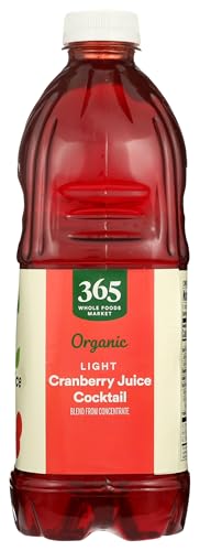 Image of 365 by Whole Foods Market, Organic Cocktail Blend from Concentrate, Light Cranberry, 64 Fl Oz