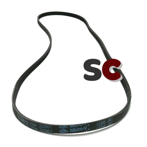 SC Solocorreas Waschmaschinenriemen 1258J4 (4619 784 23361) Waschmaschinenanschluss