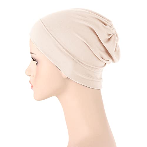 Pince Cravate Régiment du Train Femmes été Casquette Mode européenne et givré Lait Soie Queue de Cheval Casquette Fourrure Rose Fluo (Beige, One Size) Cover