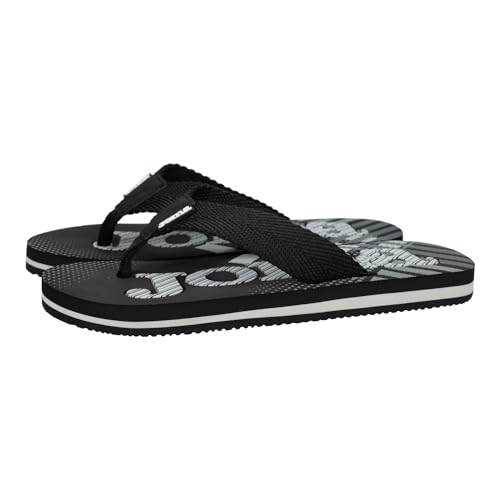 Joma SPLAYS2401 Chanclas de Verano para Hombres en Color Negro, Chanclas para Playa y Piscina, Modelo de Dedo y Piso Antideslizante Hombre Sandalias Negro 40