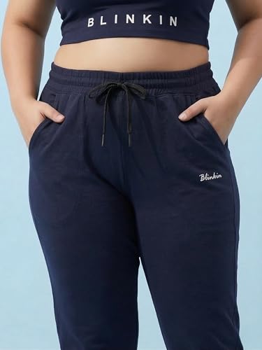 Image of BLINKIN Ankle Length Plus Size Cotton Track Pant for Woman | Ultimate Summer Lowers & Pajama for Women Pack of 2 (combo-plus-86)