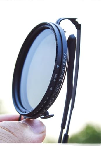 ND Filter Adjustable Polarized Lens - 9-Step Light Control, UV Protection, Titanium Frame, Classic Vintage Design3