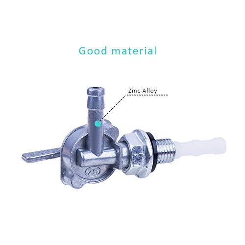 ZLKSKER Fuel Shut Off Valve Switch M10X1.25, Generator/Gas Engine Fuel Tank Part - Thumbnail 3