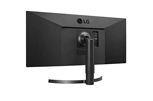 LG 34WN750 Monitor 34" QuadHD UltraWide 21:9 LED IPS HDR, 3440x1440, Radeon FreeSync 75Hz, Audio Stereo 14W, 2x HDMI, 1x Display Port 1.4, 3x USB 3.0, in hoogte verstelbaar, Flicker Safe, zwart - Afbeelding 8
