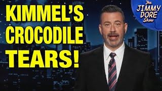 Jimmy Kimmel CRIES & LIES Nonstop In Non-Apology Monologue! Podcast Por arte de portada